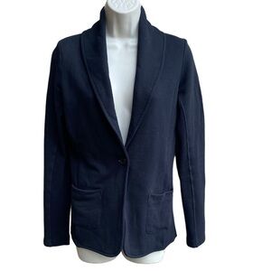 Standard James Perse Black Single Button Blazer